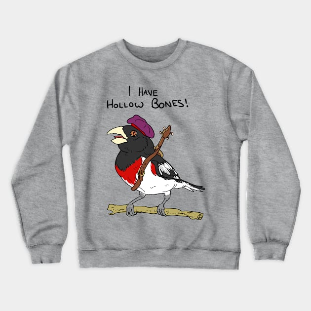 Hollow Bones! Crewneck Sweatshirt by Adaser